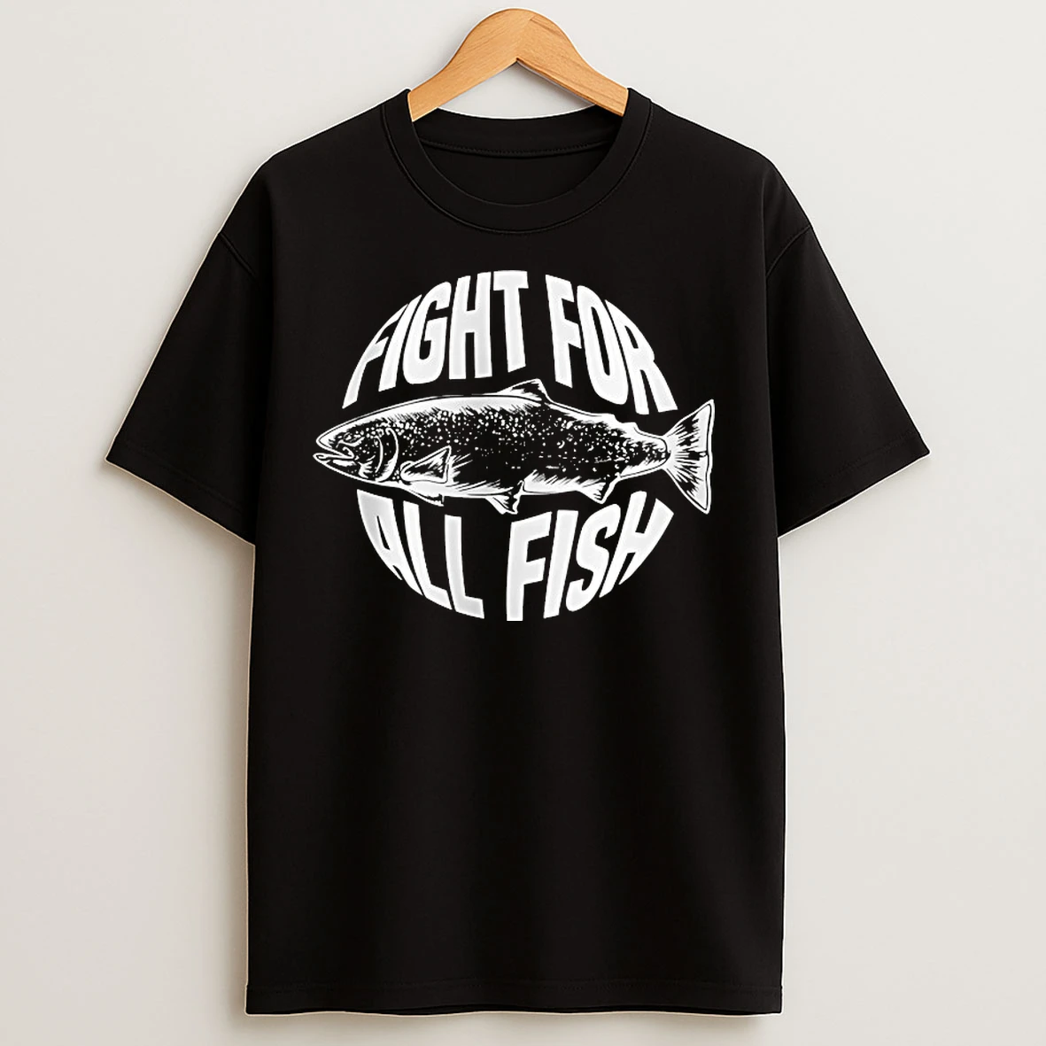 Classic Fight For All Fish T Shirts