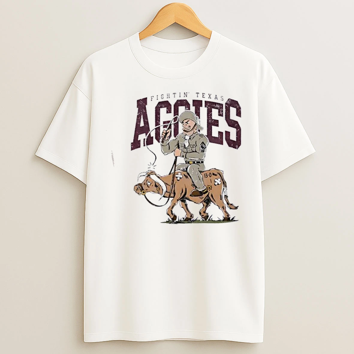 Classic Fightin Texas Aggie Sarge T Shirts