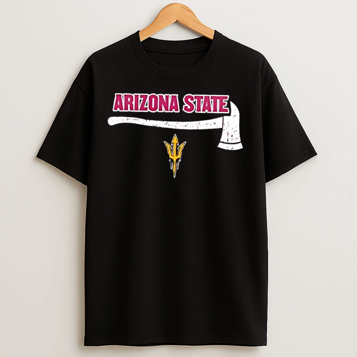 Classic Firefighter Fire Dept Always Ready Arizona State Sun Devils T Shirts
