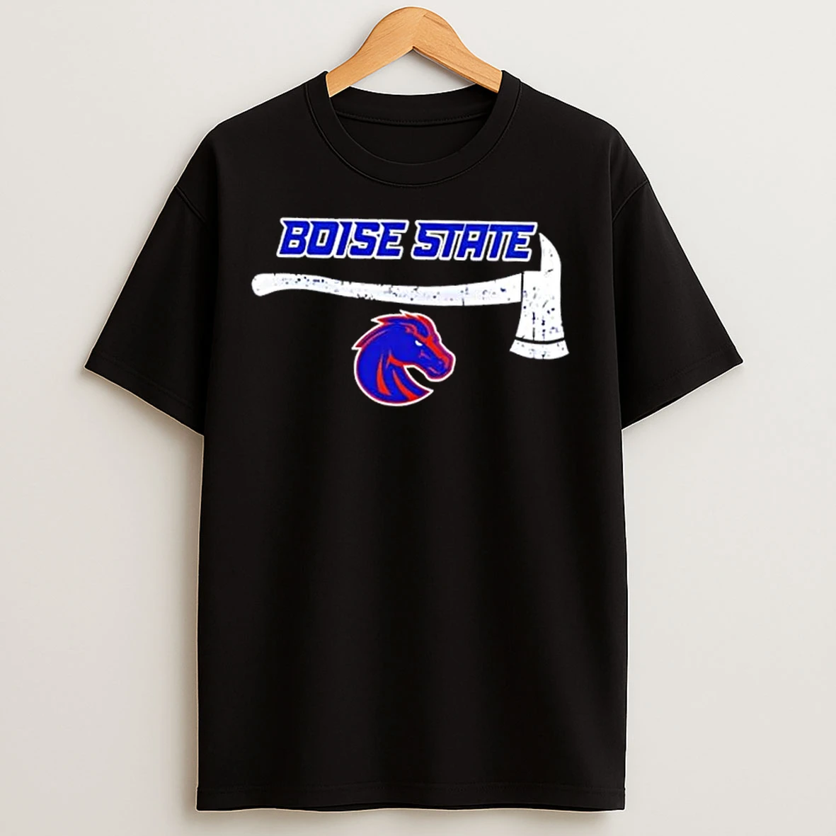 Classic Firefighter Fire Dept Always Ready Boise State Broncos T Shirts
