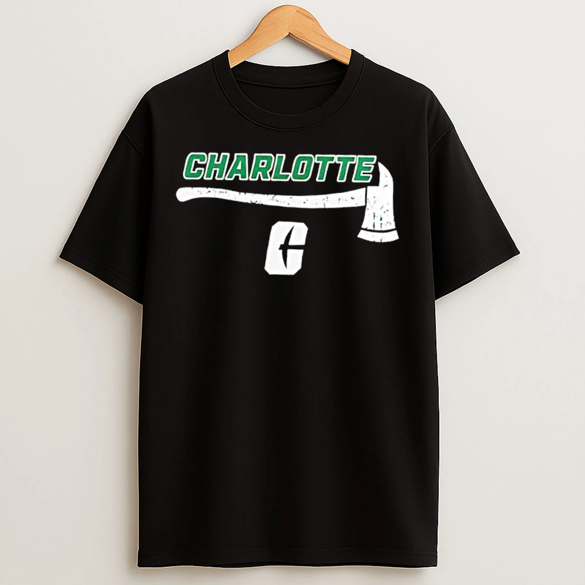Classic Firefighter Fire Dept Always Ready Charlotte T Shirts