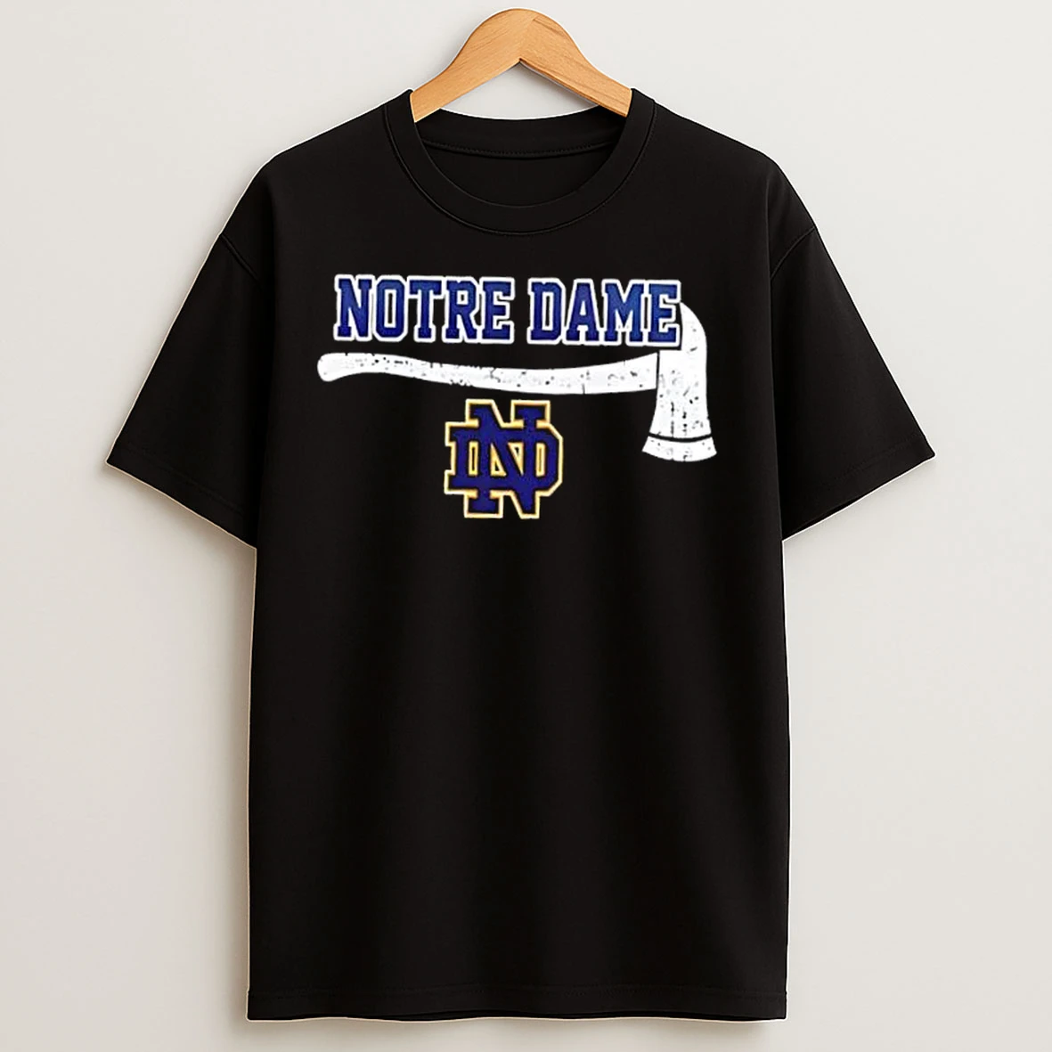 Classic Firefighter Fire Dept Always Ready Notre Dame Fighting Irish T Shirts