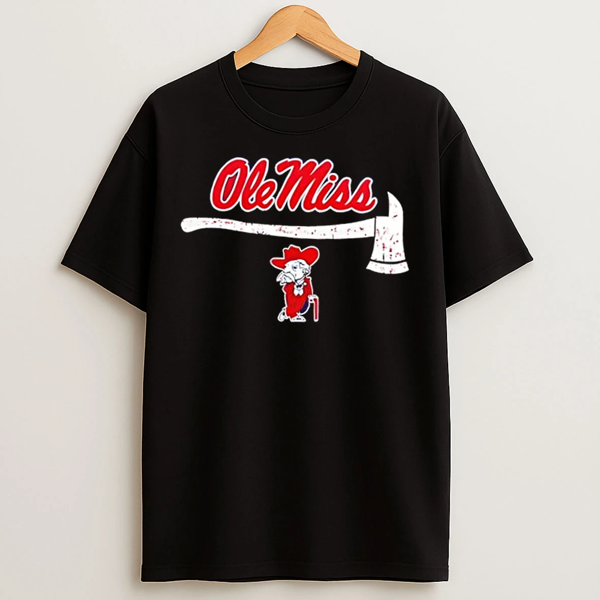 Classic Firefighter Fire Dept Always Ready Ole Miss Rebels T Shirts
