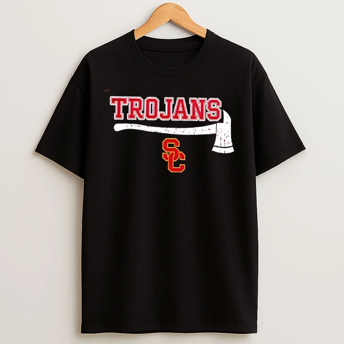 Classic Firefighter Fire Dept Always Ready Usc Trojans T Shirts