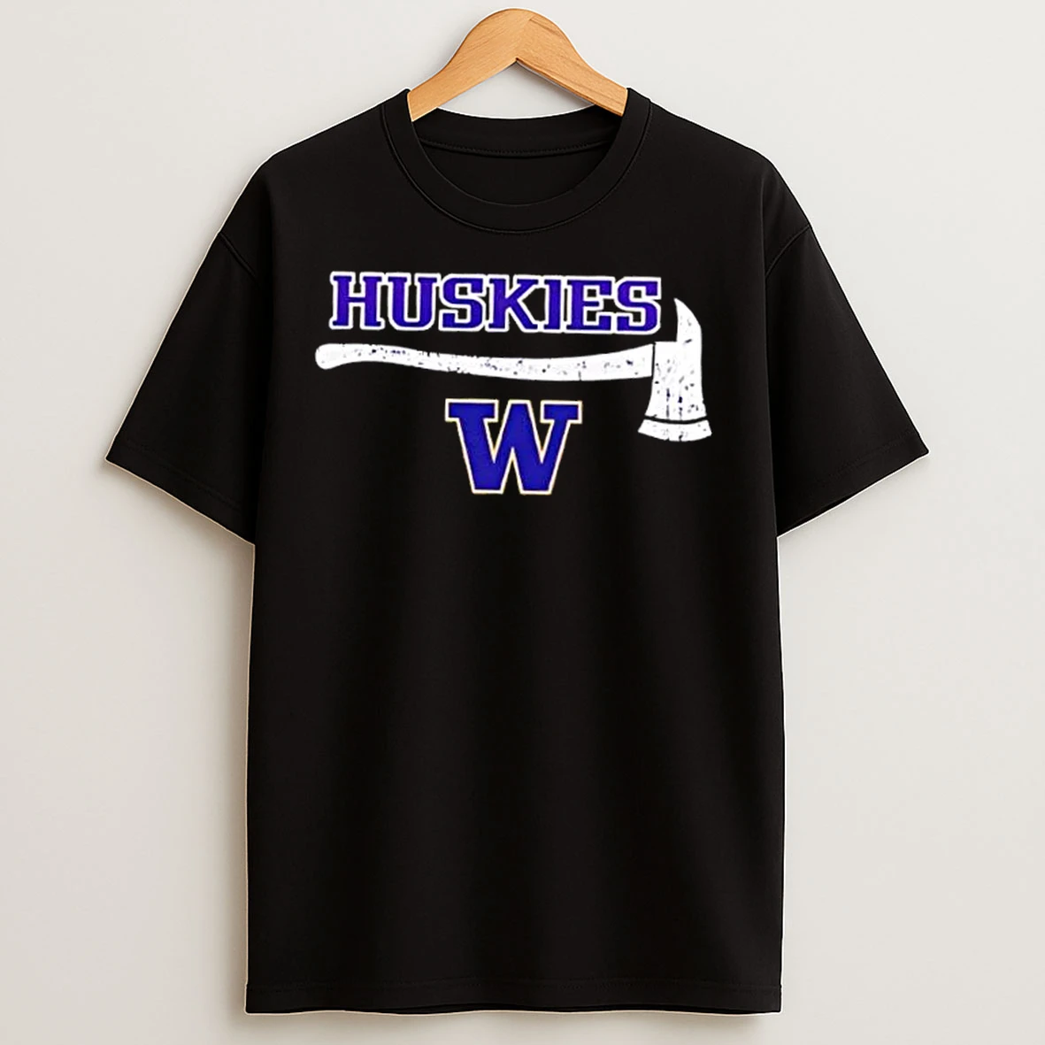 Classic Firefighter Fire Dept Always Ready Washington Huskies T Shirts