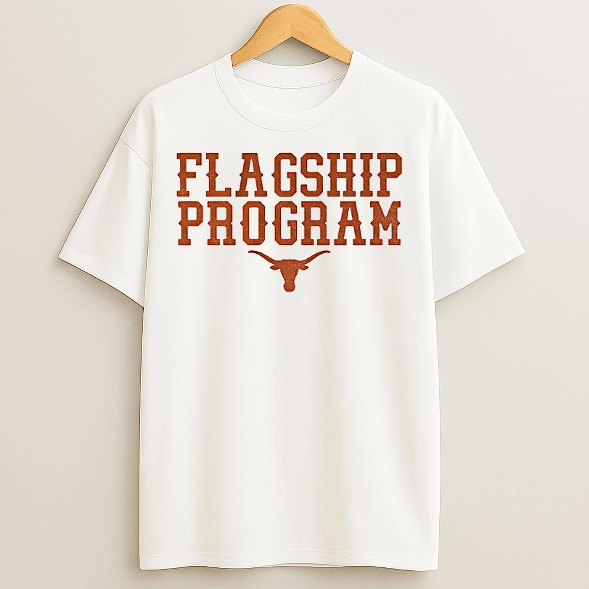 Classic Flagship Program Texas Longhorns Football 2025 Logo T Shirts