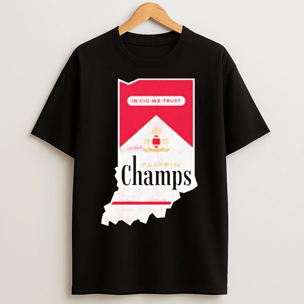 Classic Flippin Champs Indiana Hoosiers Cfp T Shirts