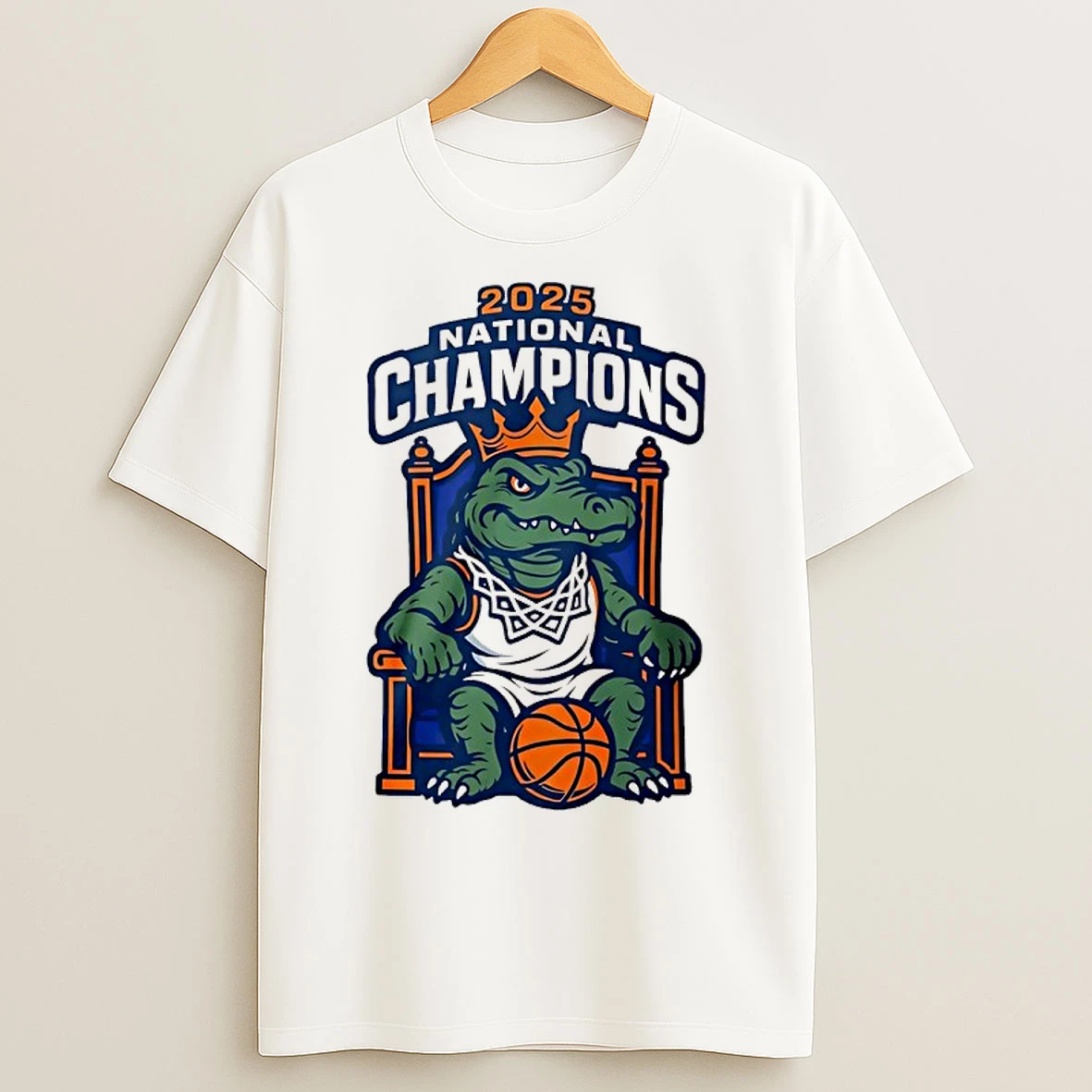 Classic Florida Gators Basketball National Champions 2025 Mascot T Shirts