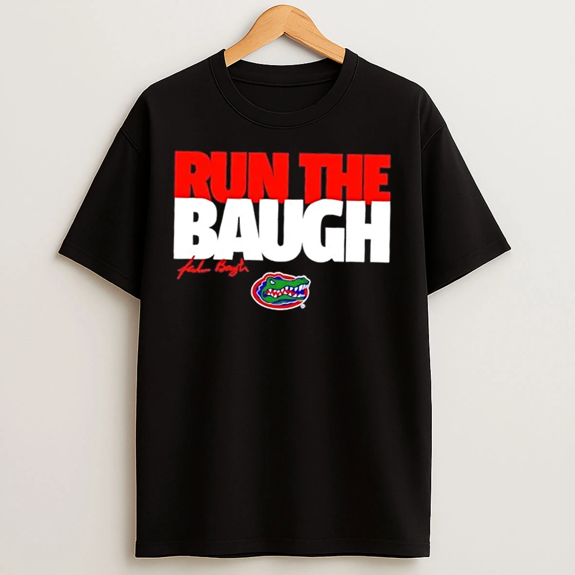 Classic Florida Gators Football Jaden Baugh Run The Baugh Signature T Shirts