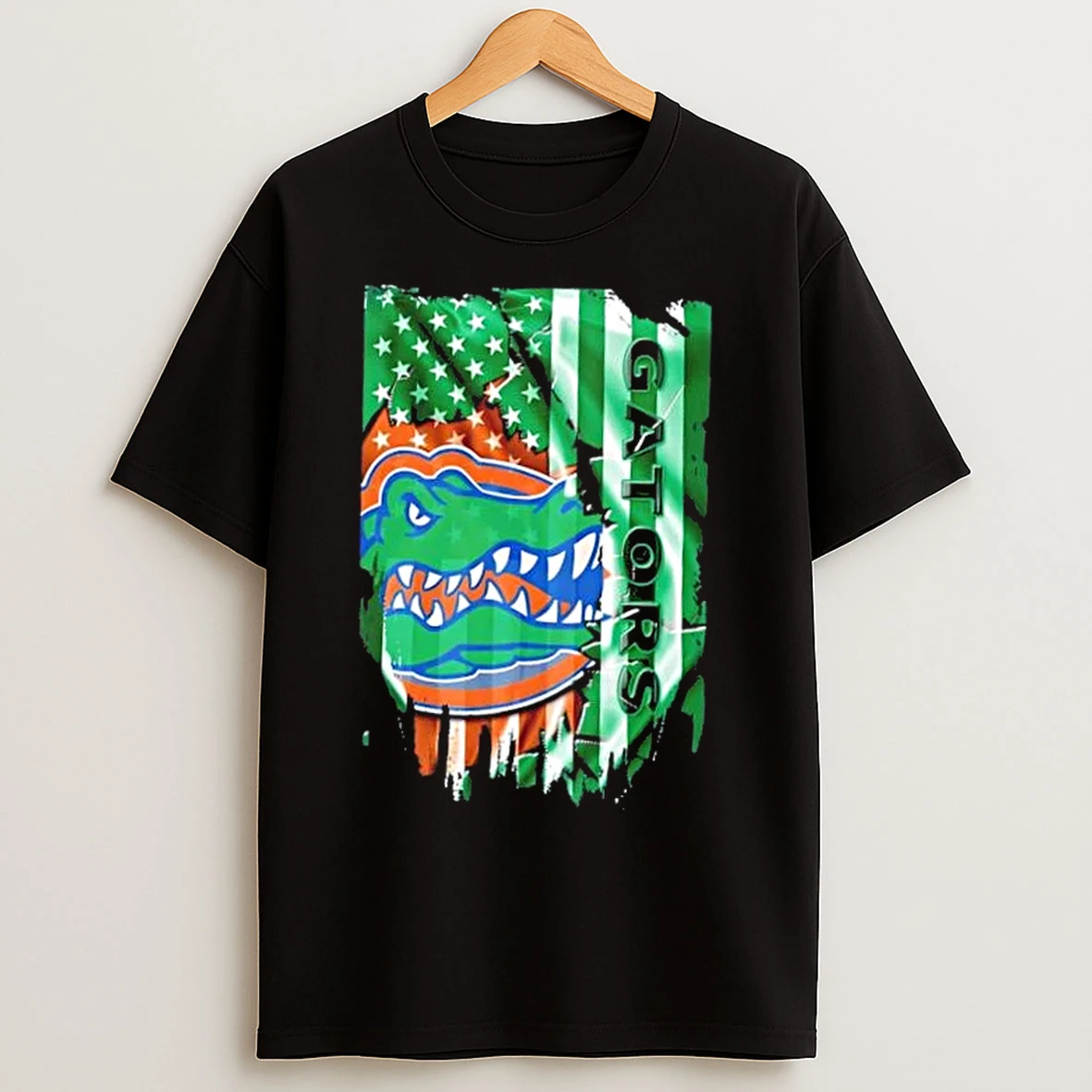 Classic Florida Gators Football X American Flag T Shirts
