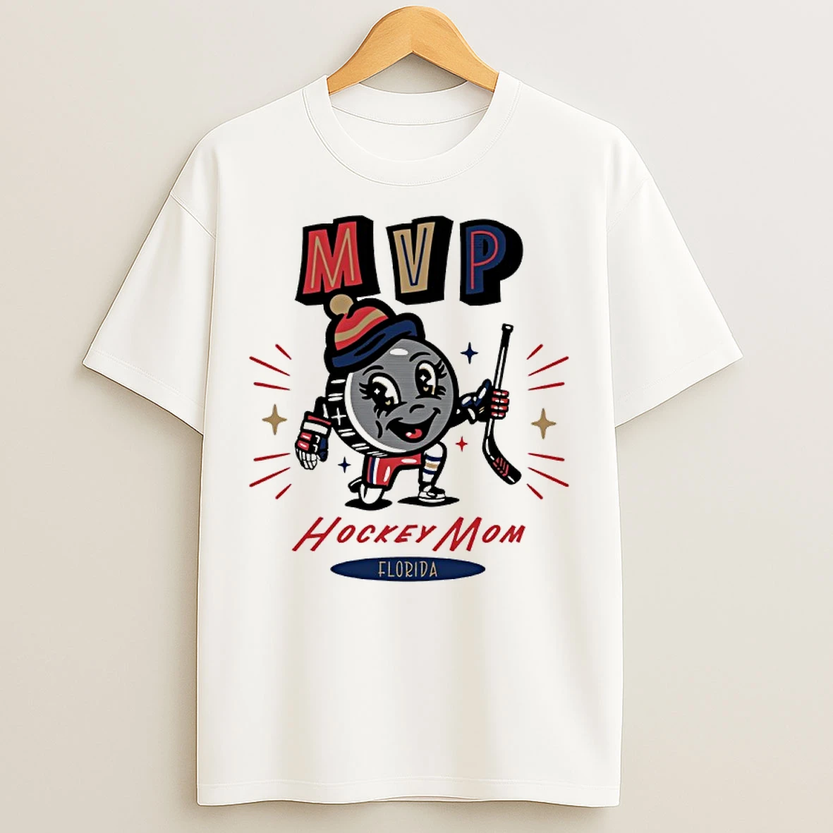 Classic Florida Panthers 2025 Mvp Hockey Mom T Shirts