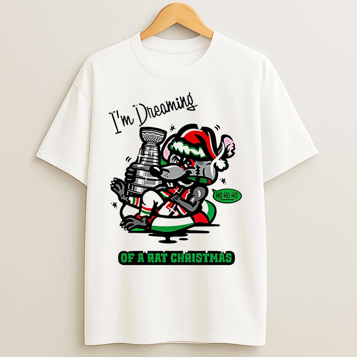 Classic Florida Panthers Im Dreaming Of A Rat Christmas T Shirts