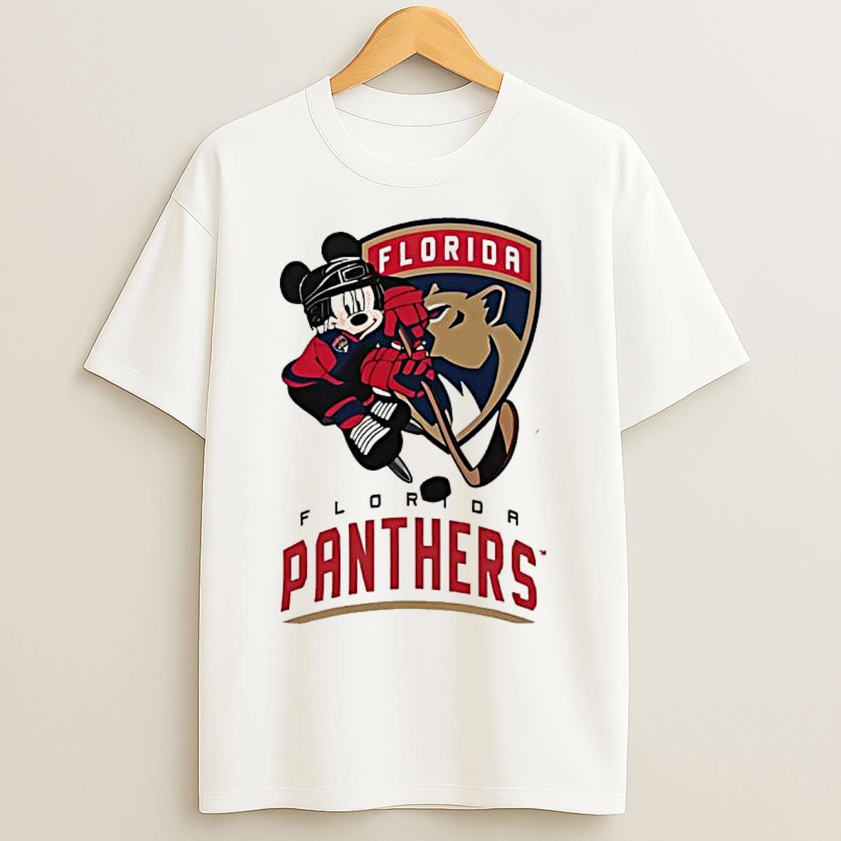 Classic Florida Panthers Mickey Hockey 2026 T Shirts