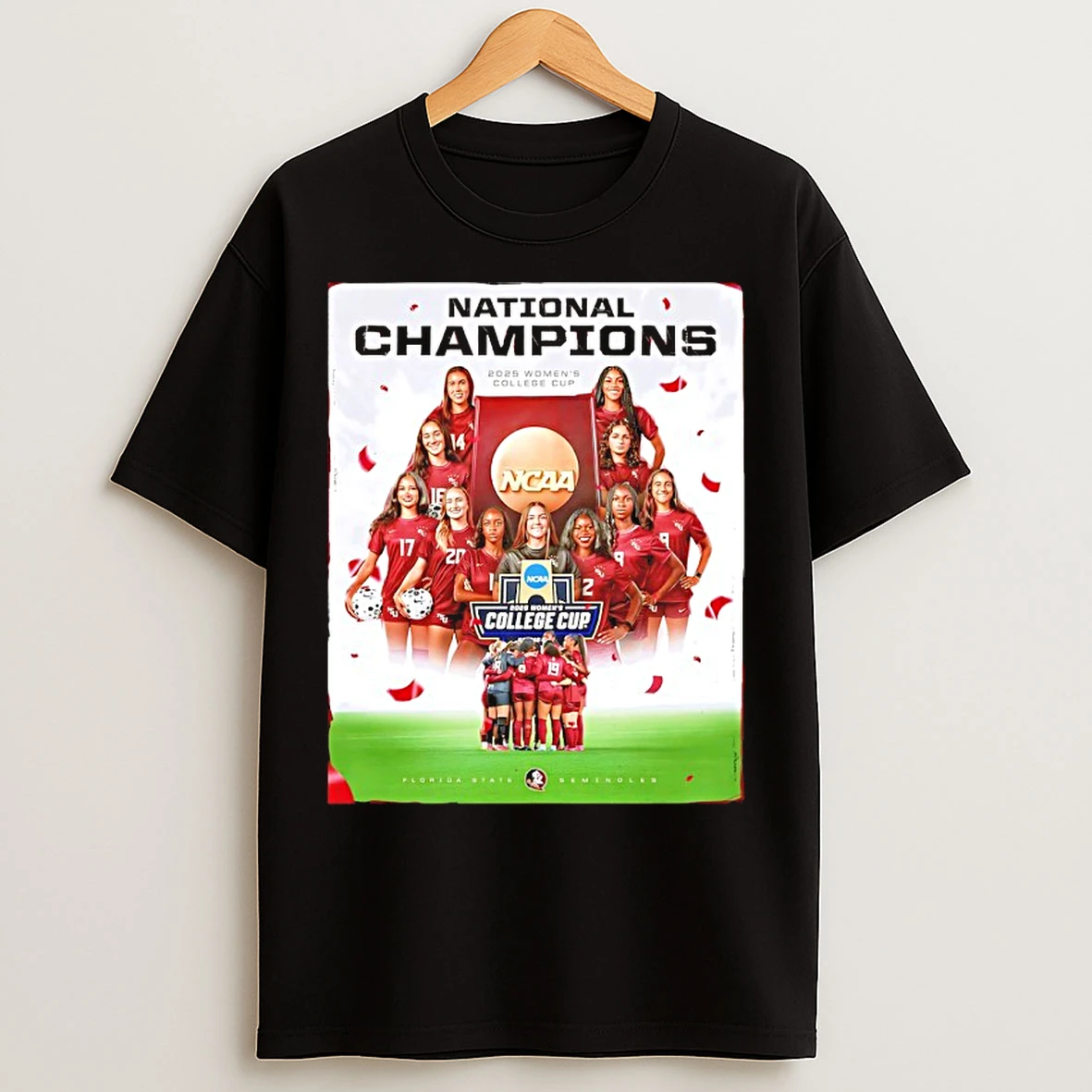 Classic Florida State Seminoles 2025 Womens College Cup National Champions T Shirts
