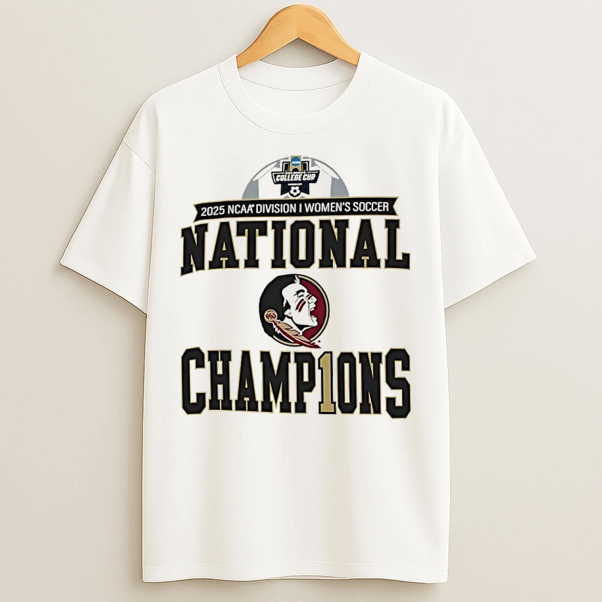 Classic Florida State Seminoles Ncaa Womens Soccer National Champions Locker Room 2025 T Shirts