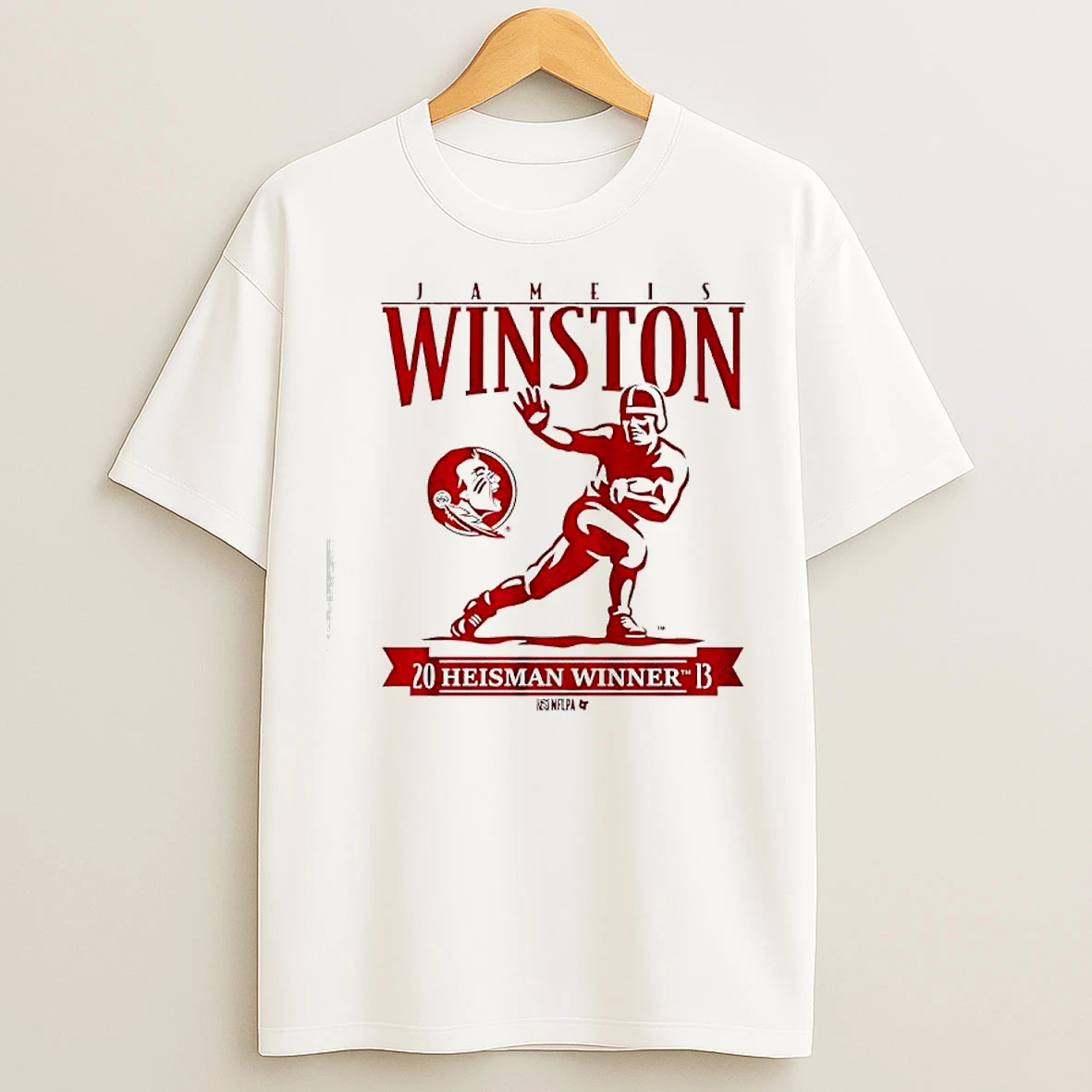 Classic Florida State University Football Jameis Winston Heisman Trophy Trust T Shirts