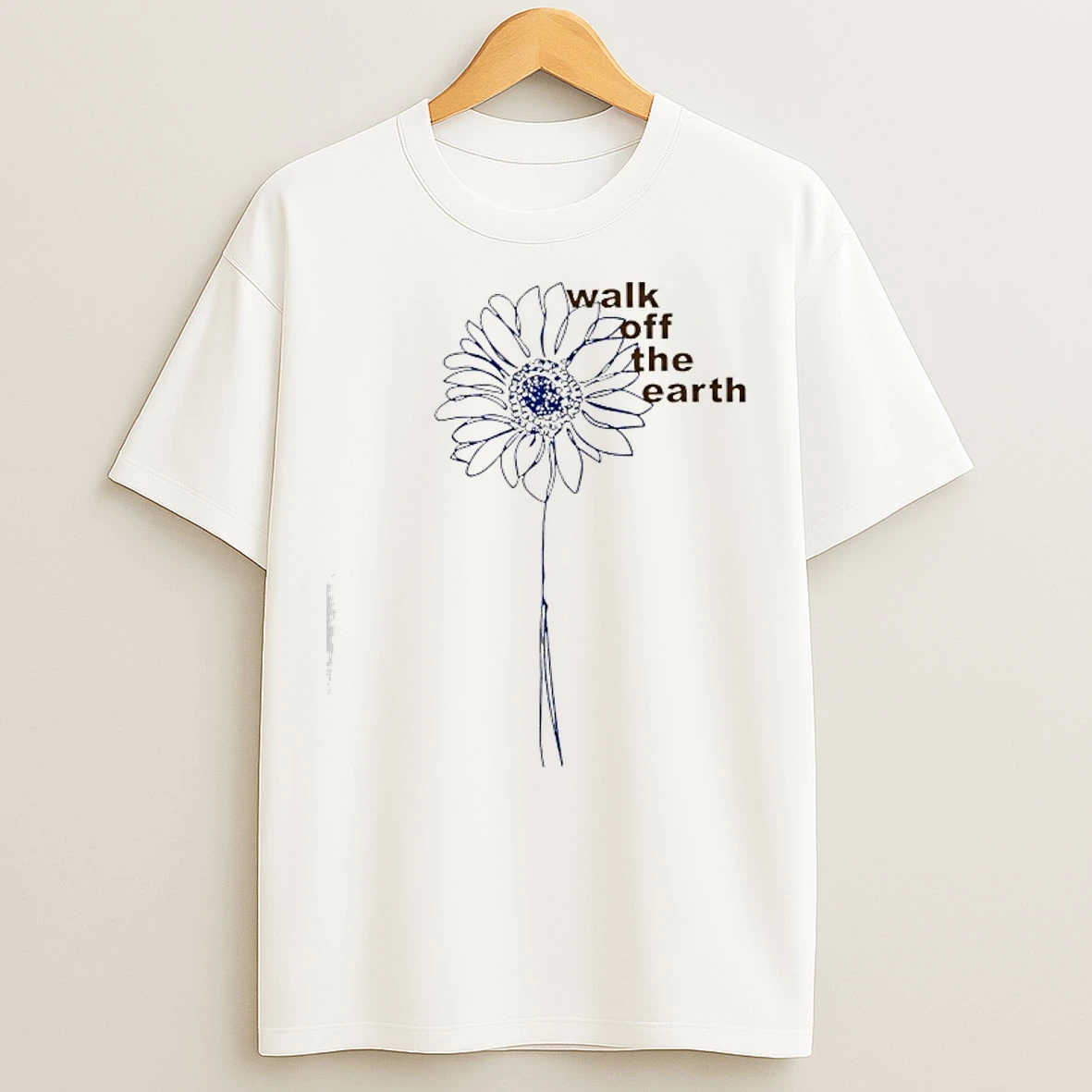 Classic Flower Walk Off The Earth T Shirts