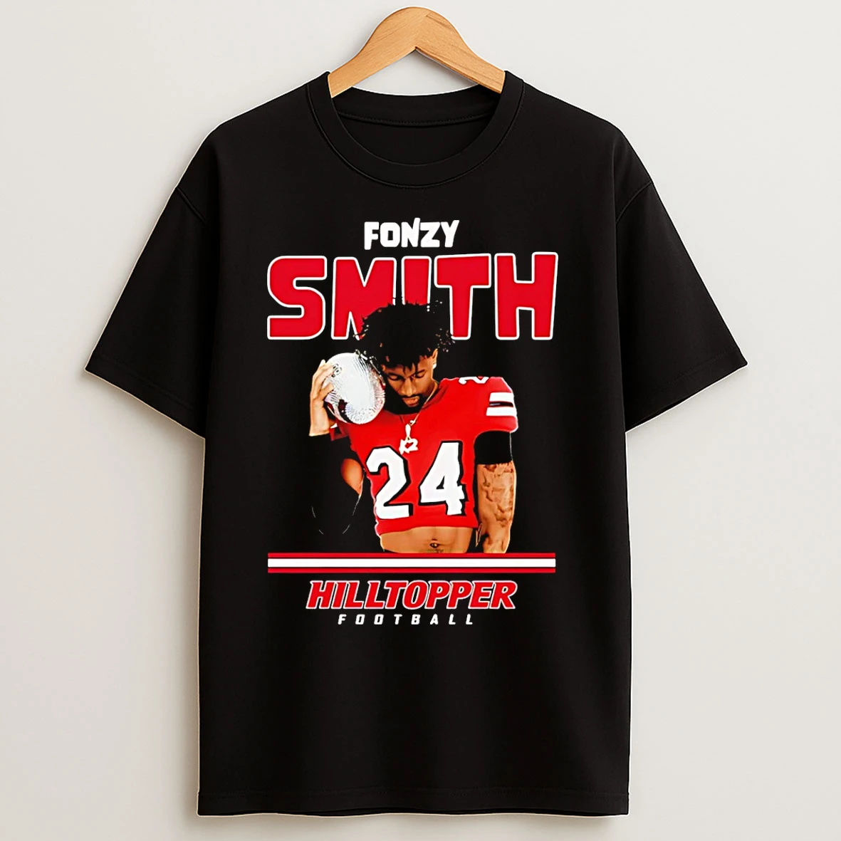 Classic Fonzy Smith Western Kentucky Hilltoppers Illustrated T Shirts