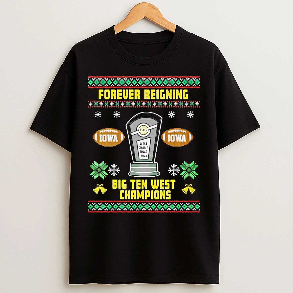 Classic Forever Reigning Big Ten West Champions T Shirts