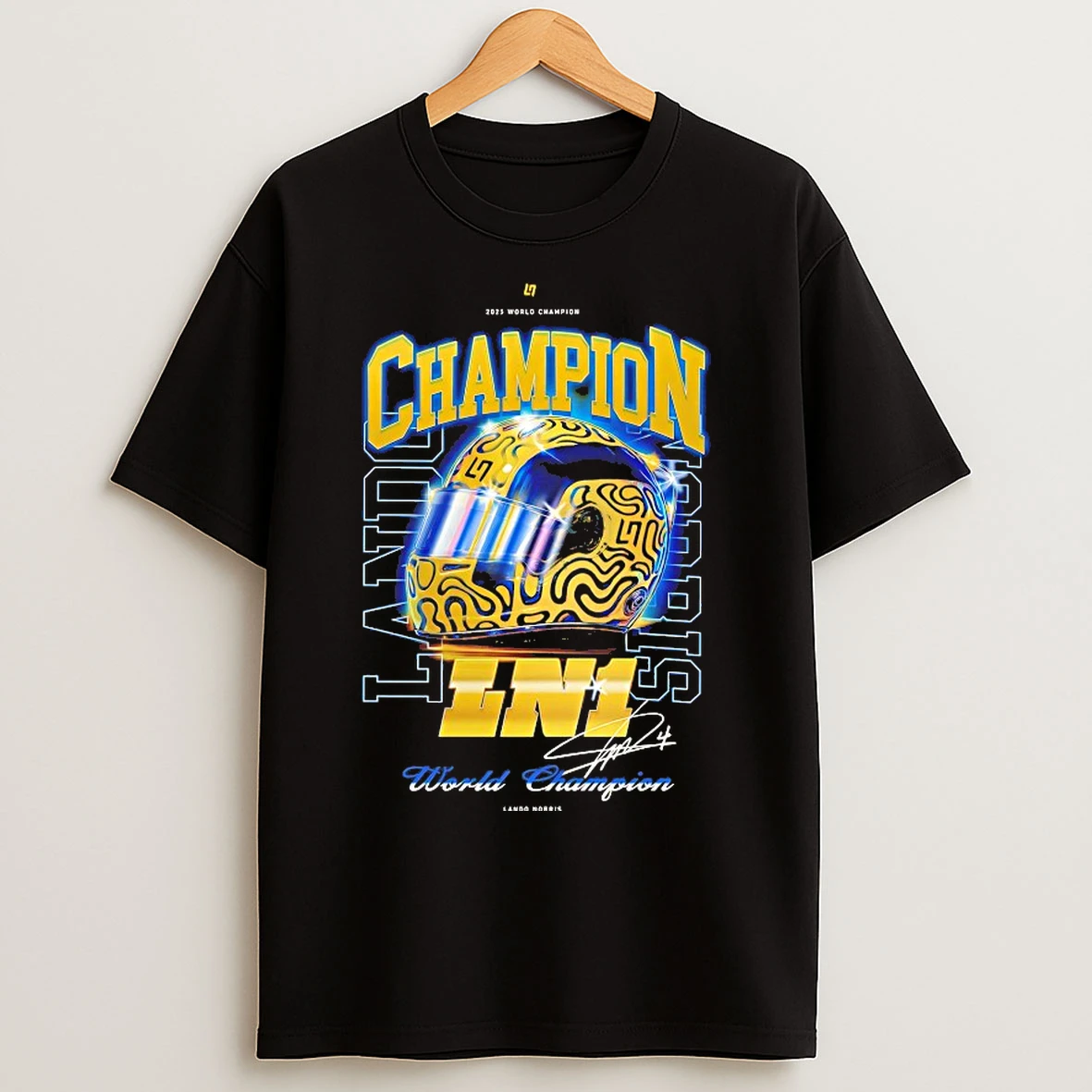 Classic Formula 1 2025 Drivers World Champion T Shirts