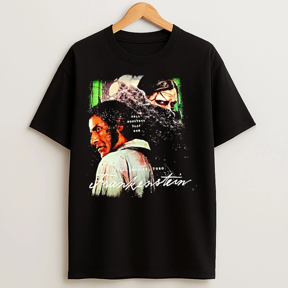 Classic Frankenstein Guillermo Del Toros 2025 Film T Shirts