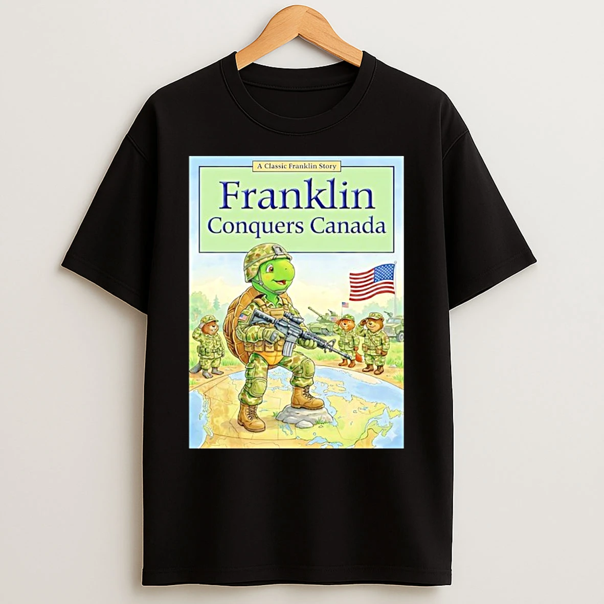 Classic Franklin Conquerors Canada T Shirts