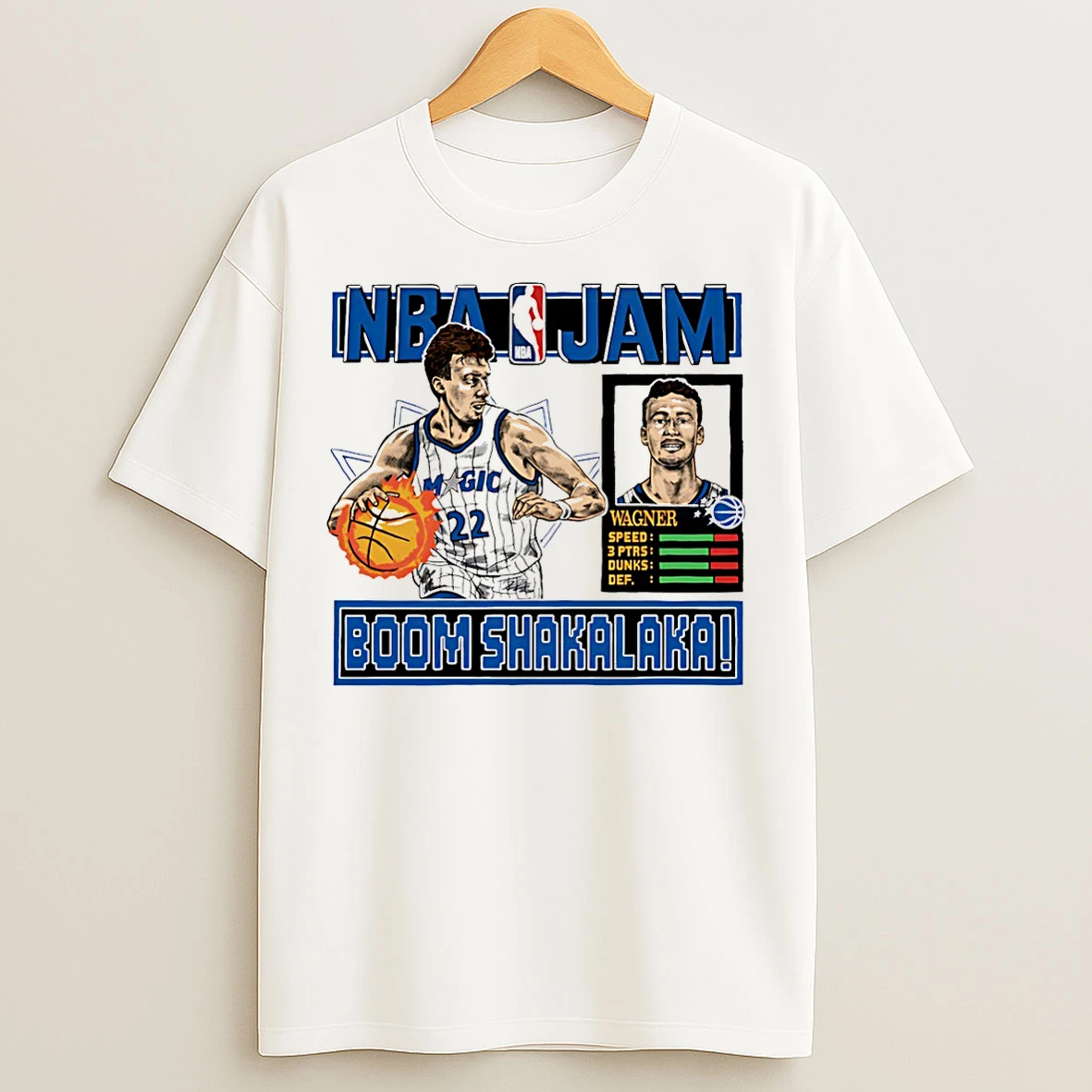 Classic Franz Wagner Orlando Magic Nba Jam T Shirts
