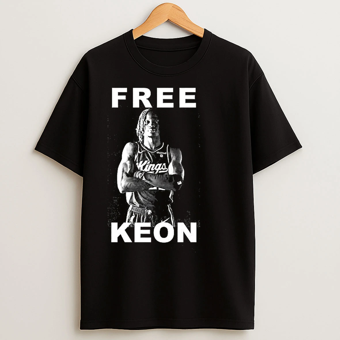 Classic Free Keon Ellis Sacramento Kings T Shirts