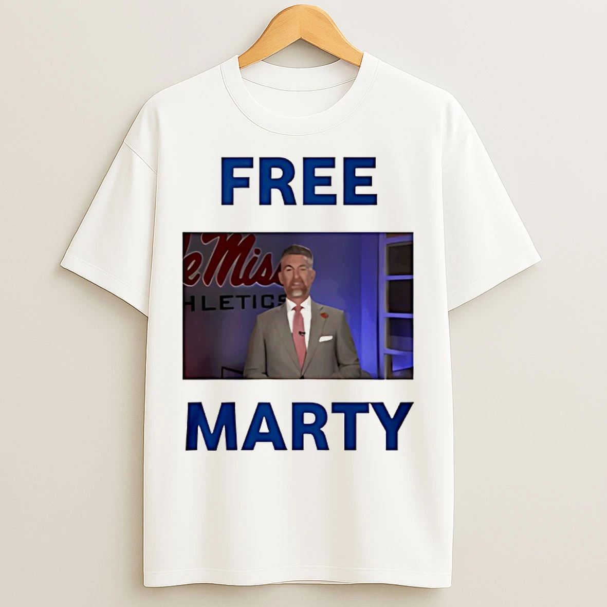 Classic Free Marty Ole Miss T Shirts