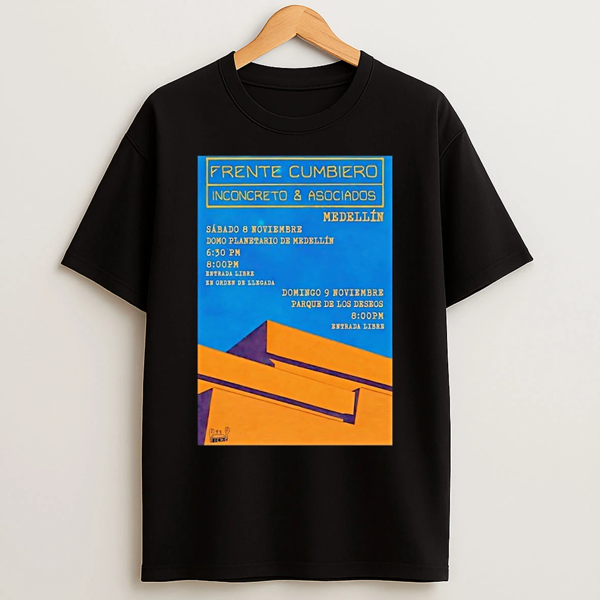 Classic Frente Cumbiero Nov 9 2025 Entrada Libre T Shirts