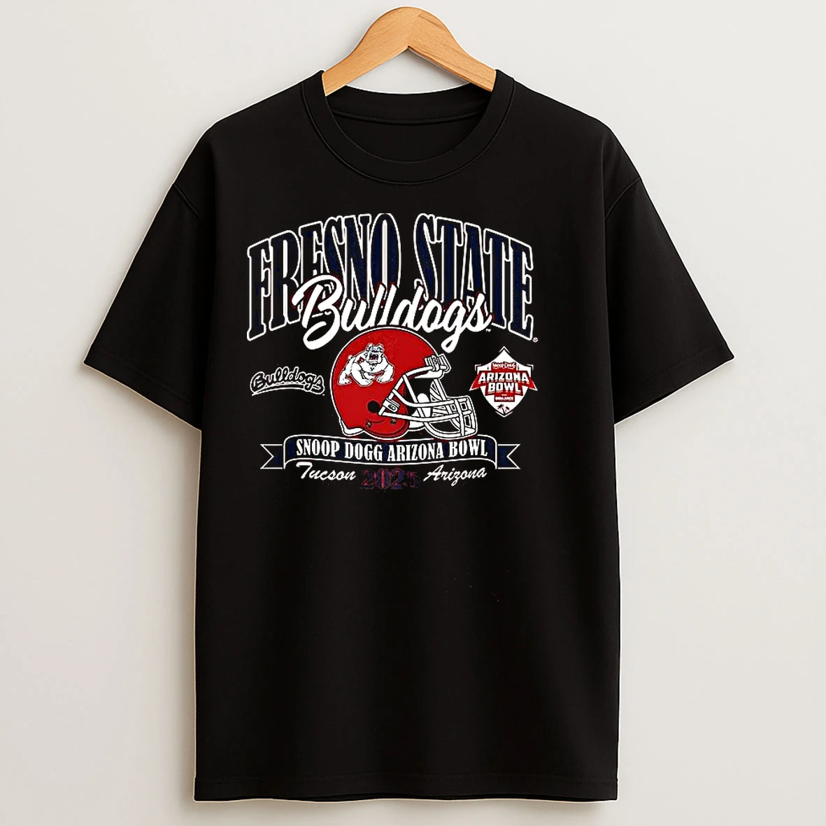Classic Fresno State Bulldogs 2025 Arizona Bowl Bound T Shirts