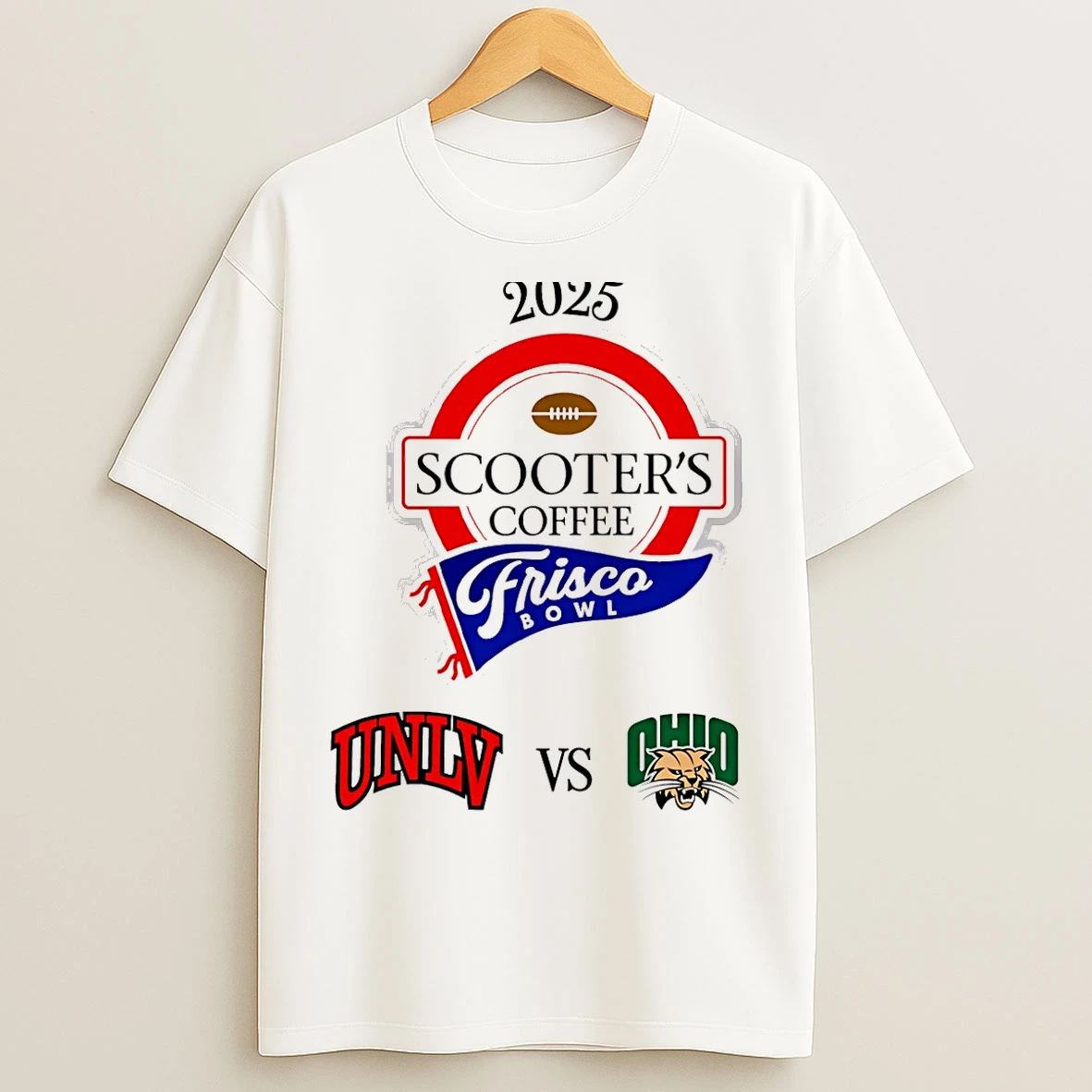 Classic Frisco Bowl 2025 Unlv Vs Ohio T Shirts