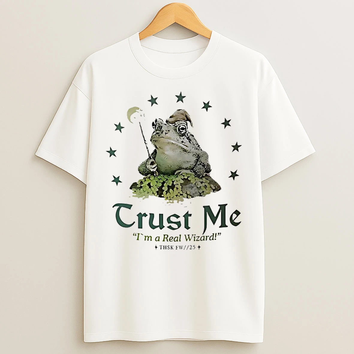 Classic Frog Trust Me Im A Real Wizard T Shirts