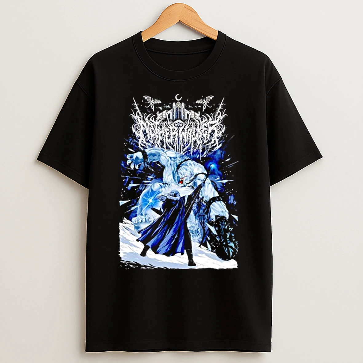 Classic Frost Troll Album Netherwalker Deathcore Band T Shirts