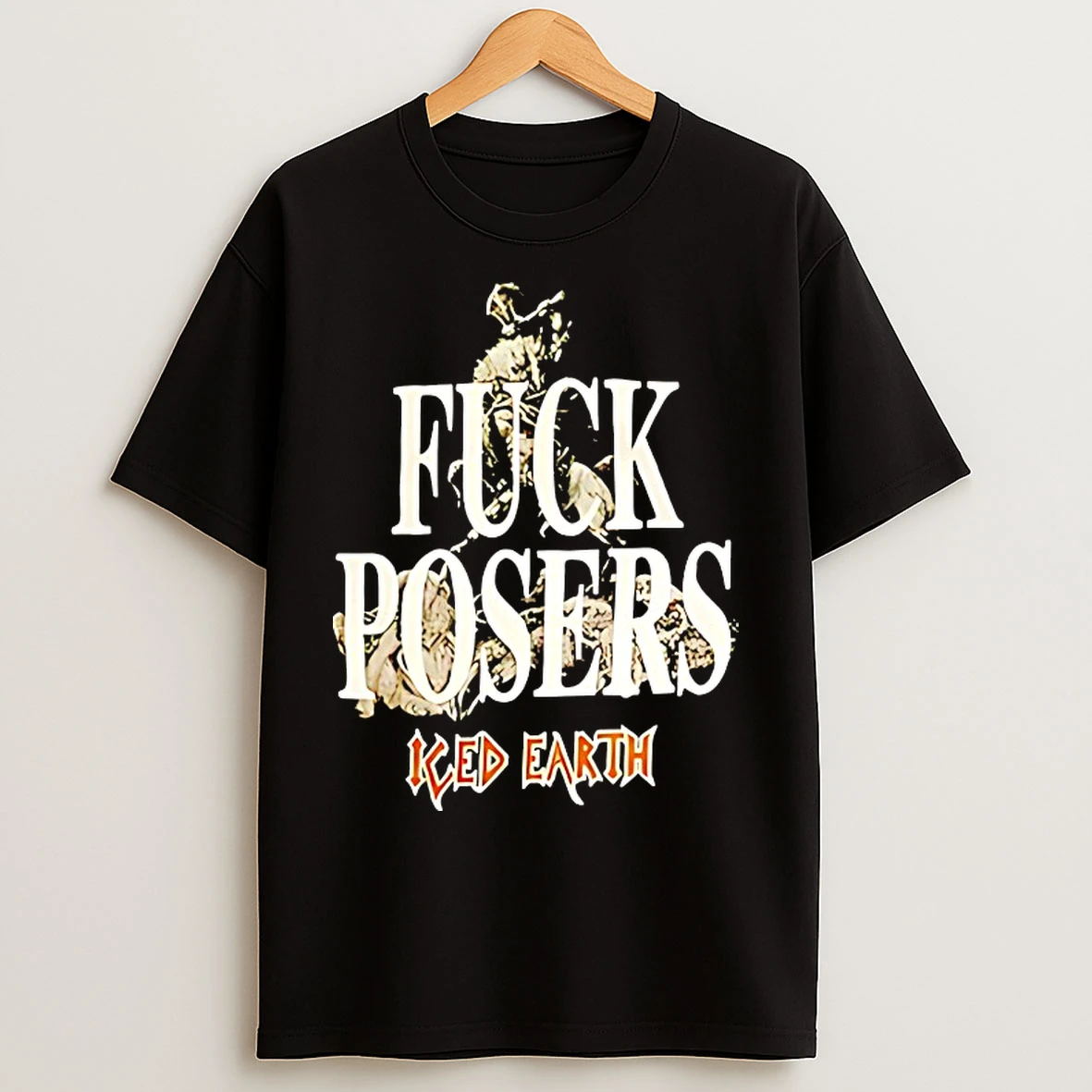 Classic Fuck Posers Iced Earth T Shirts