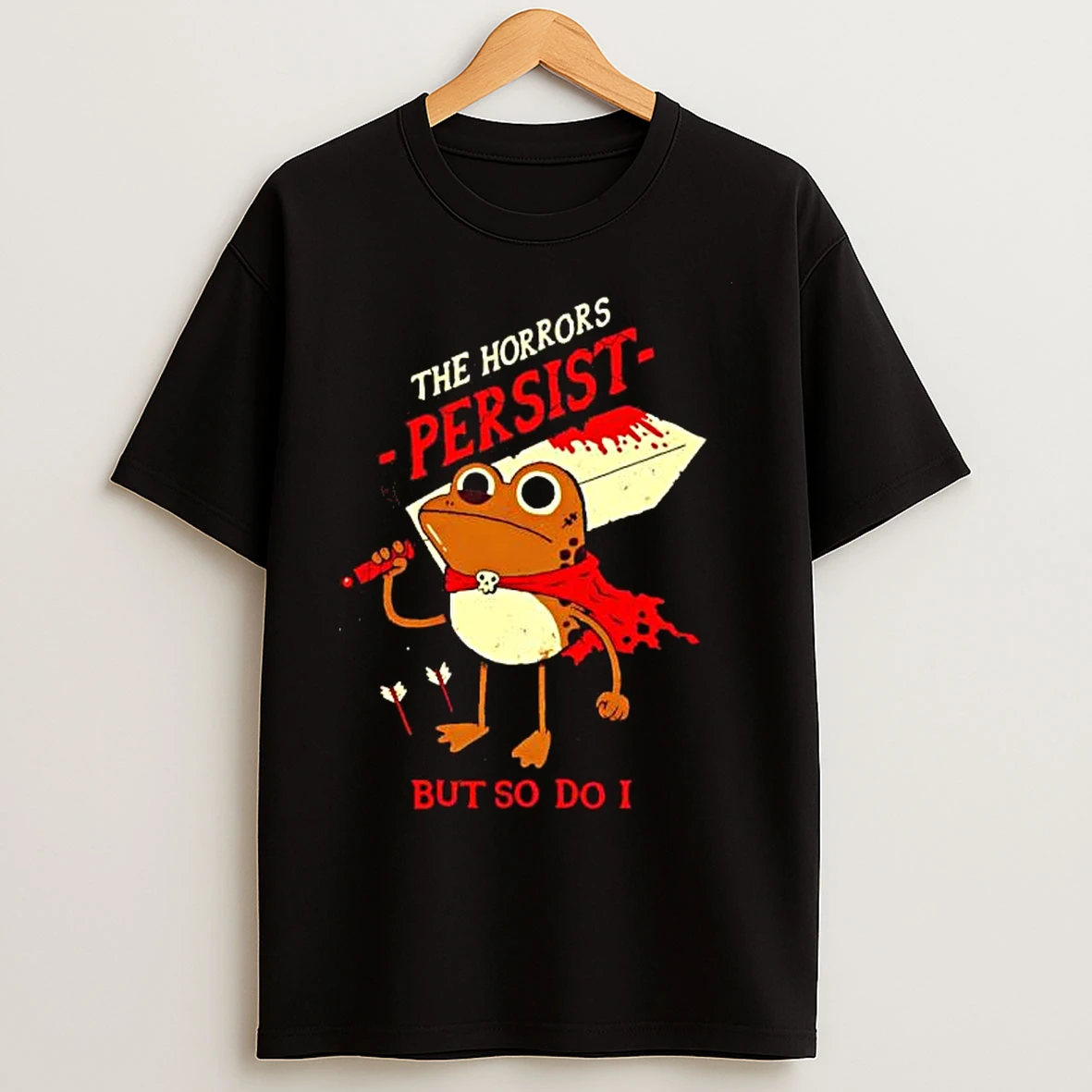 Classic Full Of Microplastics Frog The Horrors Persist But So Do I T Shirts
