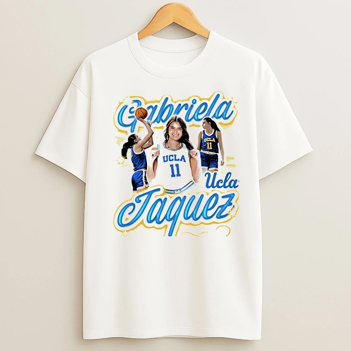 Classic Gabriela Jaquez Ucla Bruins Player Illustrated Christmas T Shirts
