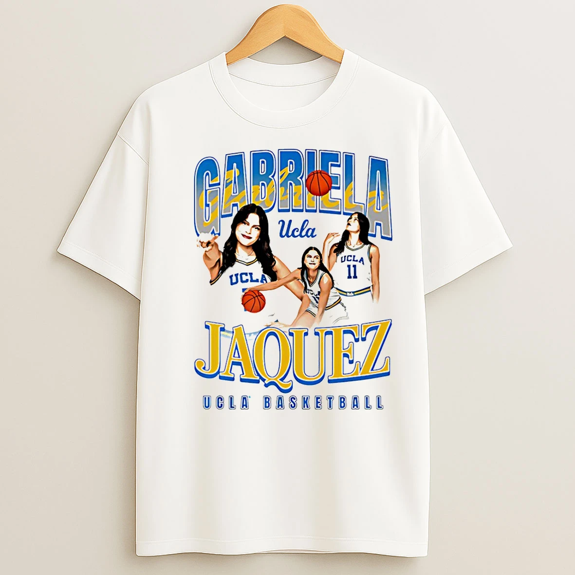 Classic Gabriela Jaquez Ucla Bruins Player Collage Christmas T Shirts