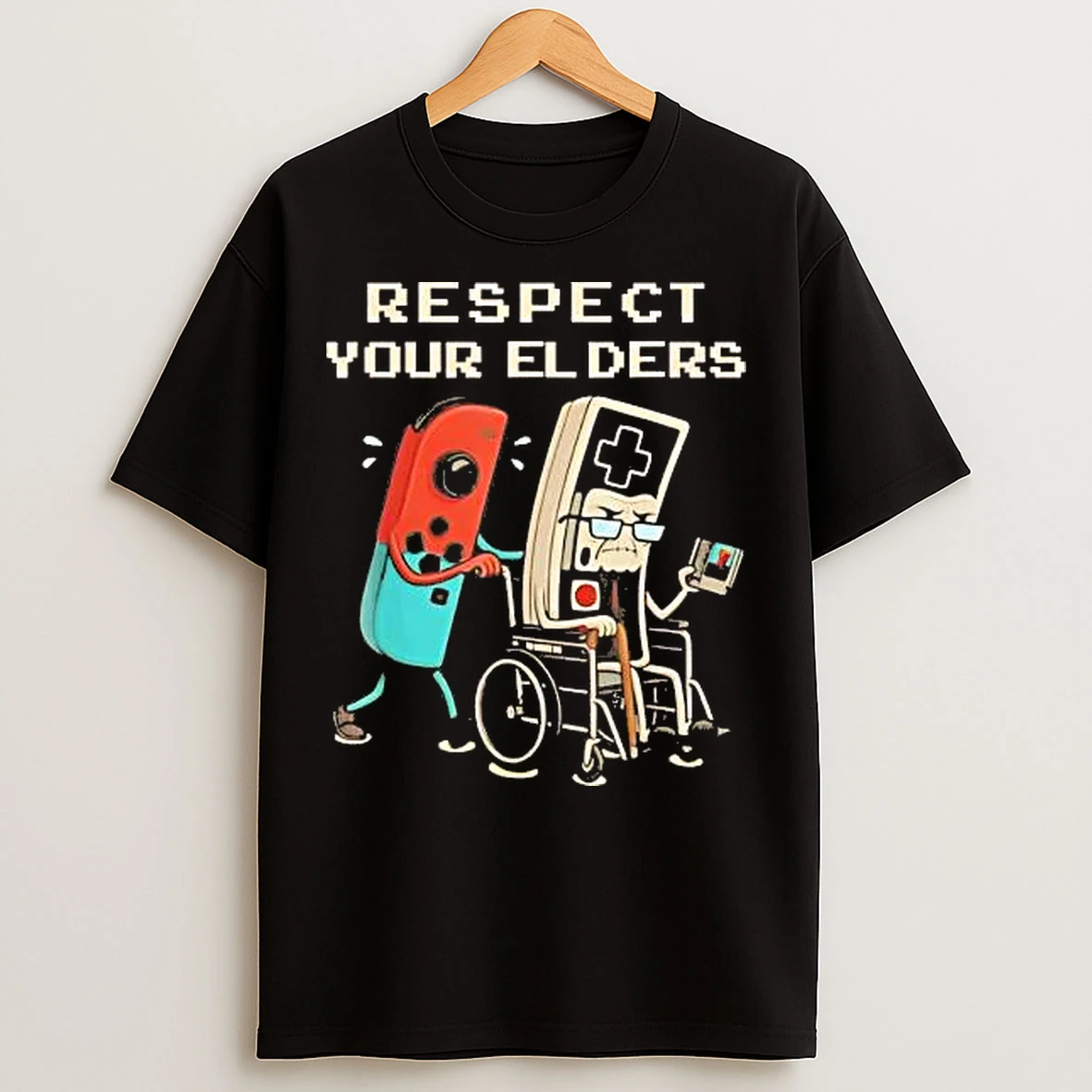 Classic Gaming Respect Your Elders T Shirts