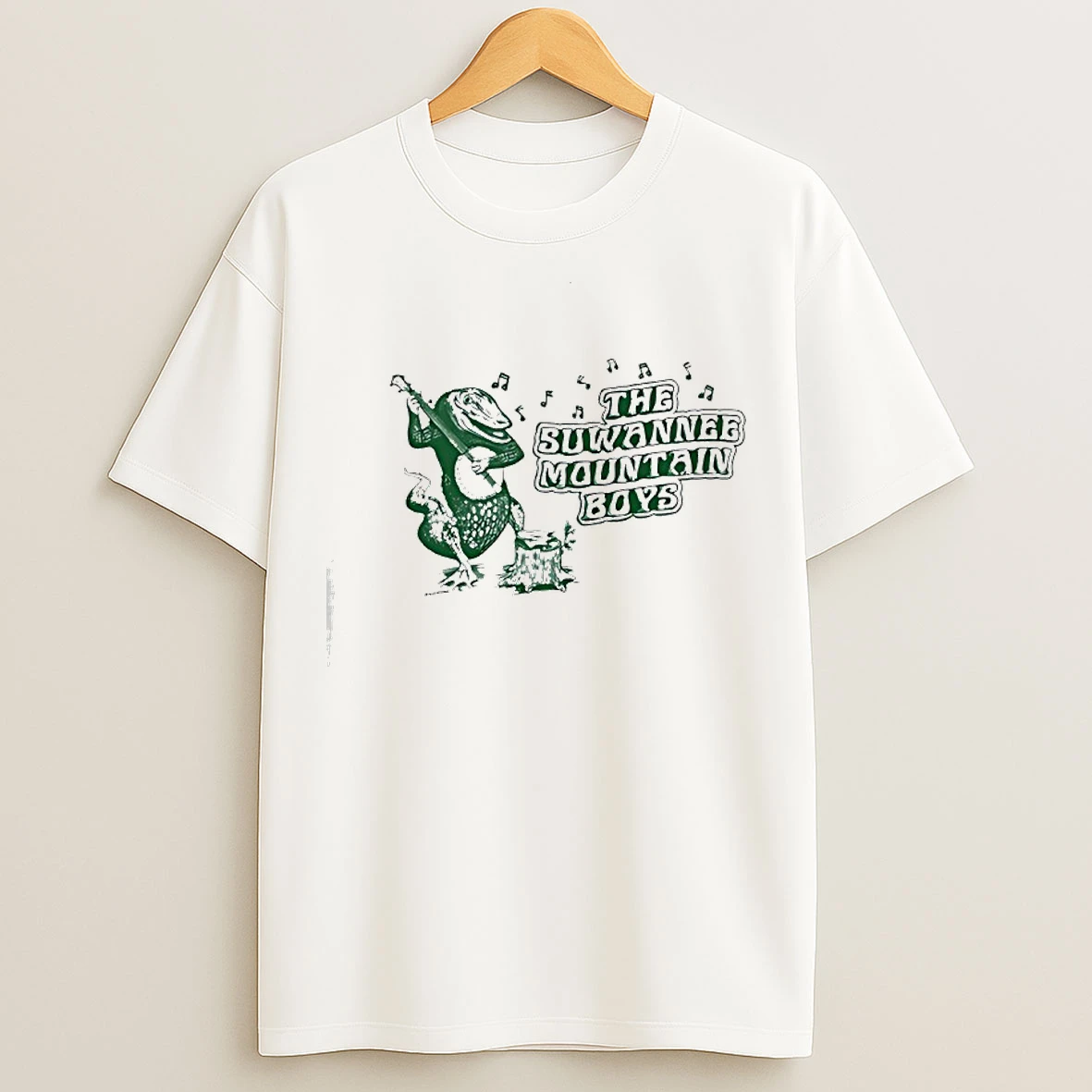 Classic Gator Banjo The Suwannee Mountain Boys T Shirts