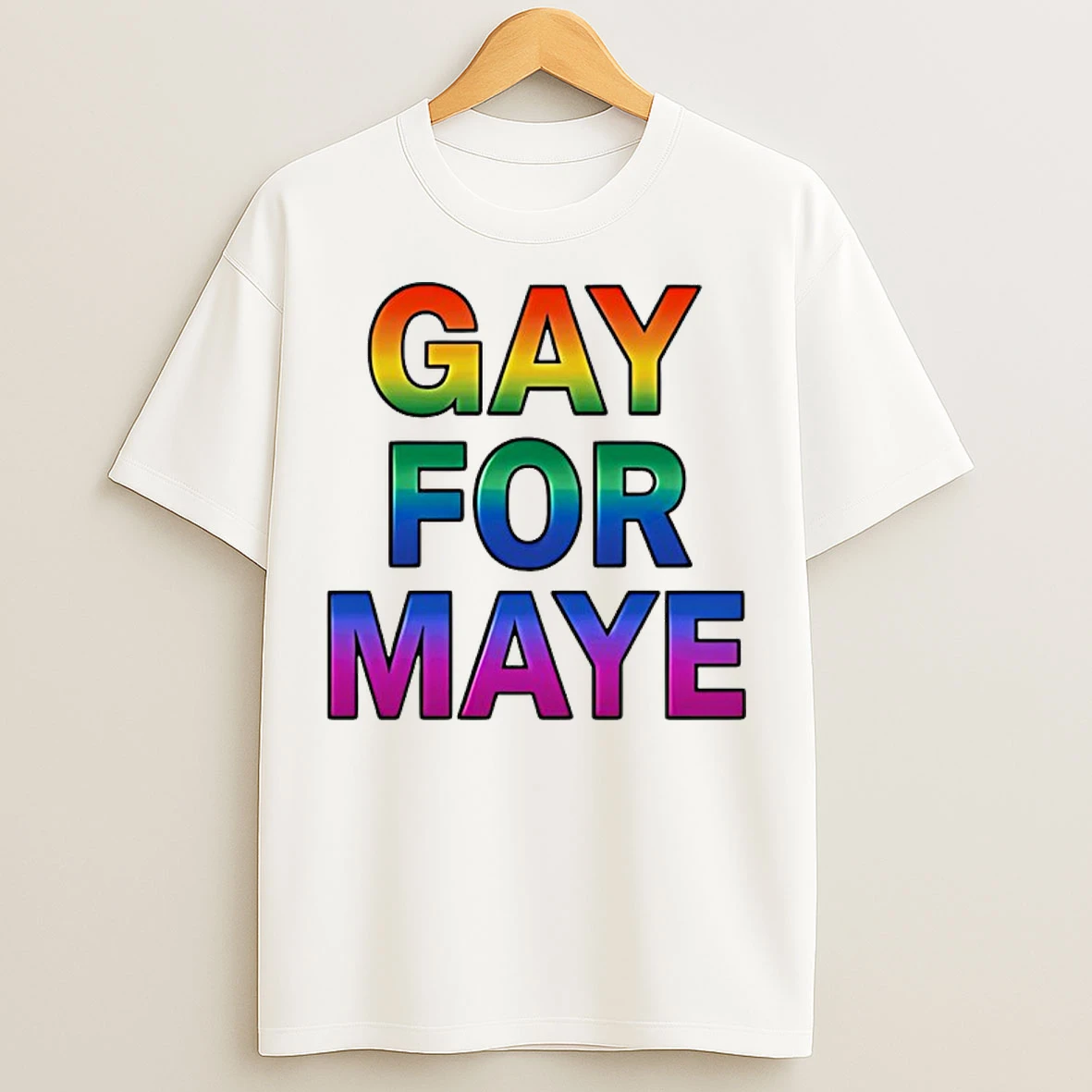 Classic Gay For Maye New England Patriots Rainbow T Shirts