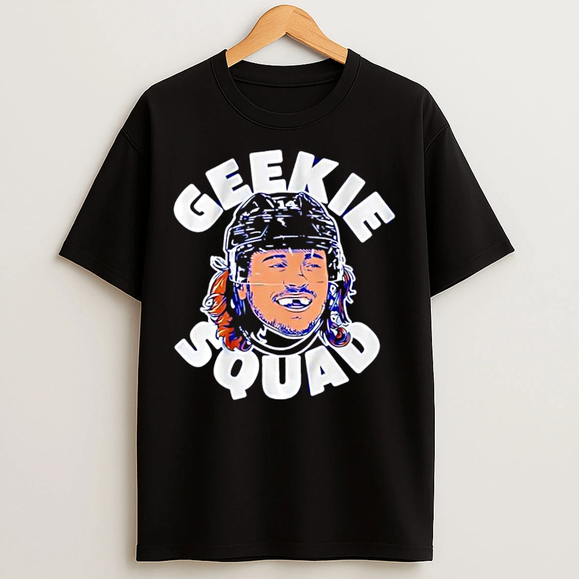 Classic Geekie Squad Conor Geekie Hockey Player T Shirts