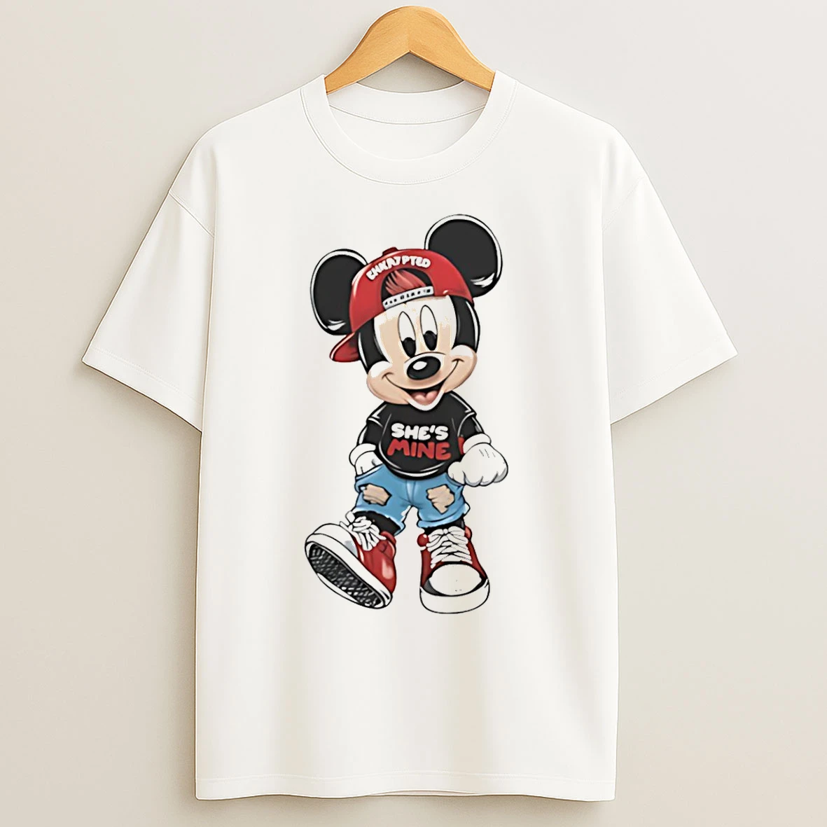 Classic Geoffrey Mosiria Disney Mickey Mouse T Shirts