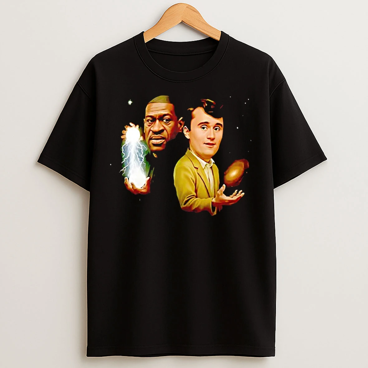 Classic George Floyd And Charlie Kirk Wizard Funny T Shirts