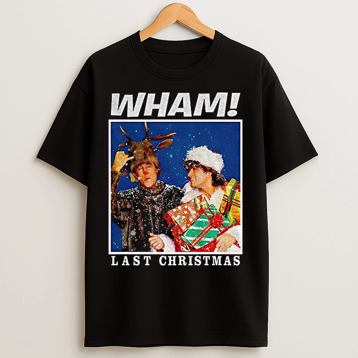 Classic George Michael Wham Last Christmas Merry Xmas T Shirts