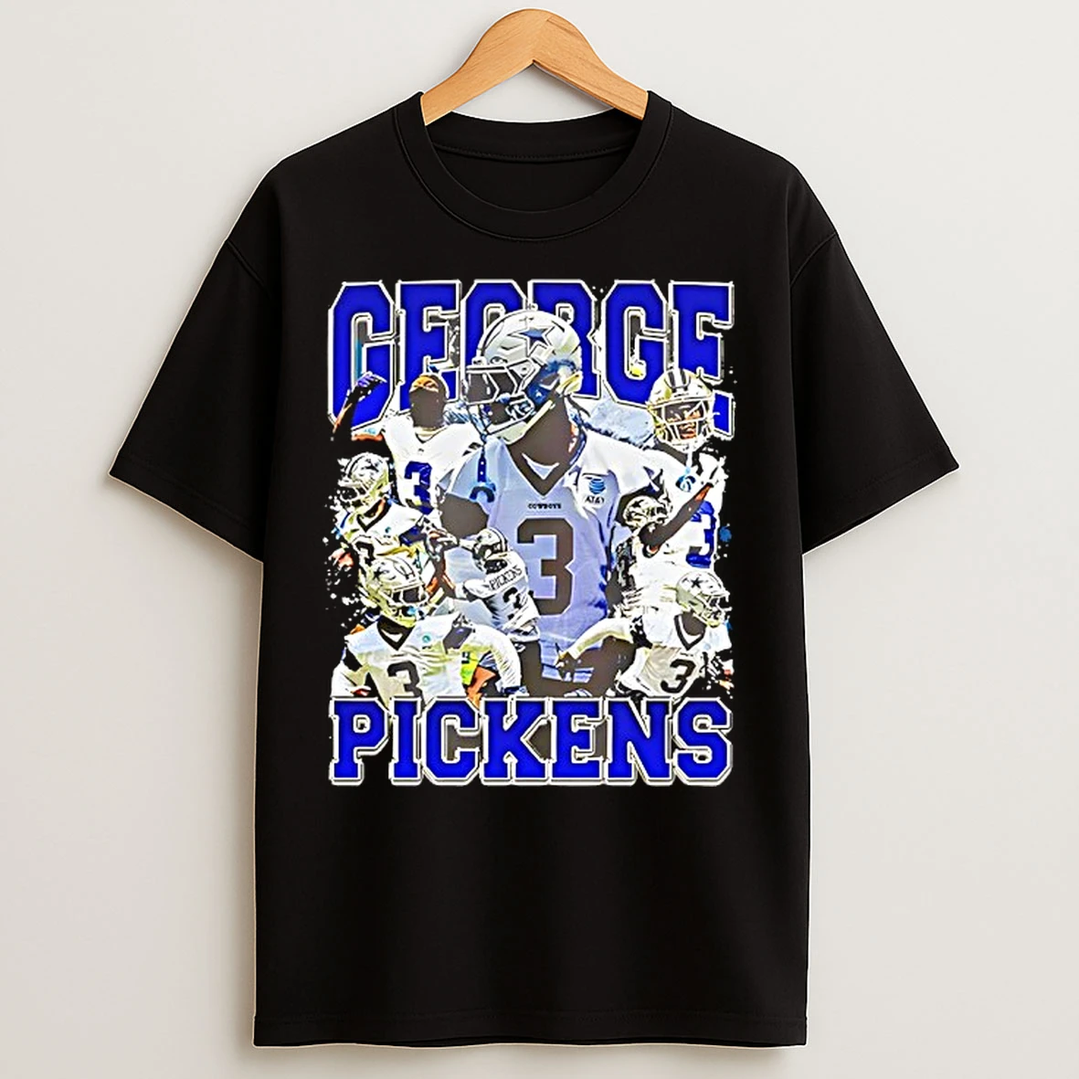 Classic George Pickens 3 Dallas Cowboys Football Nfl Football Graphic T Shirts