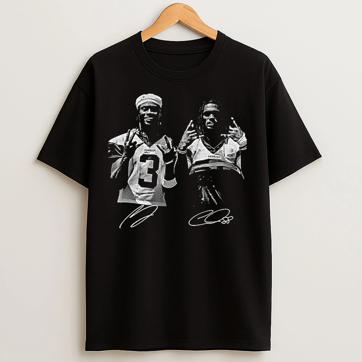 Classic George Pickens And Ceedee Lamb Dallas Football American Signature Graphic T Shirts
