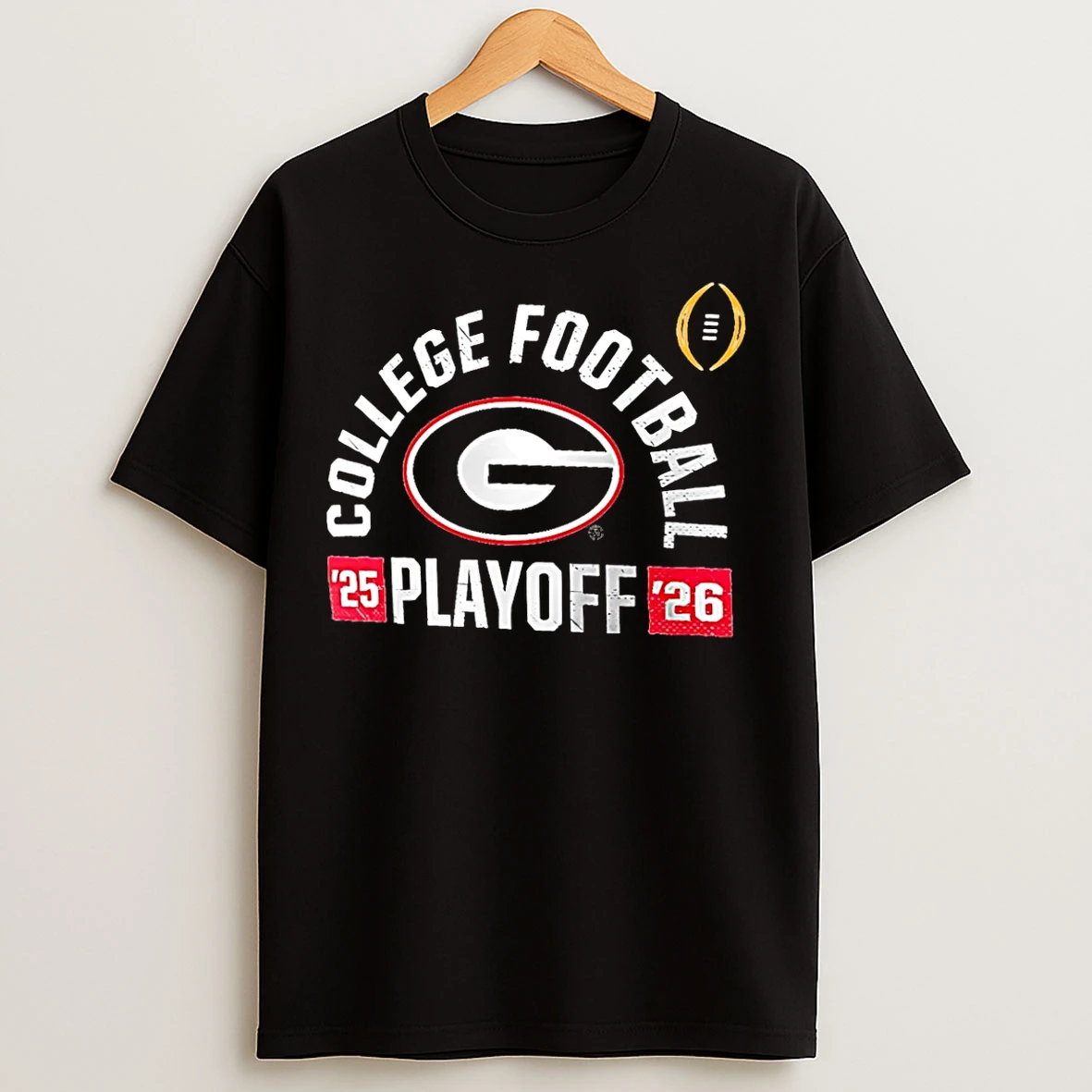 Classic Georgia Bulldogs 2025 26 College Football Playoff Touchdown Glory T Shirts