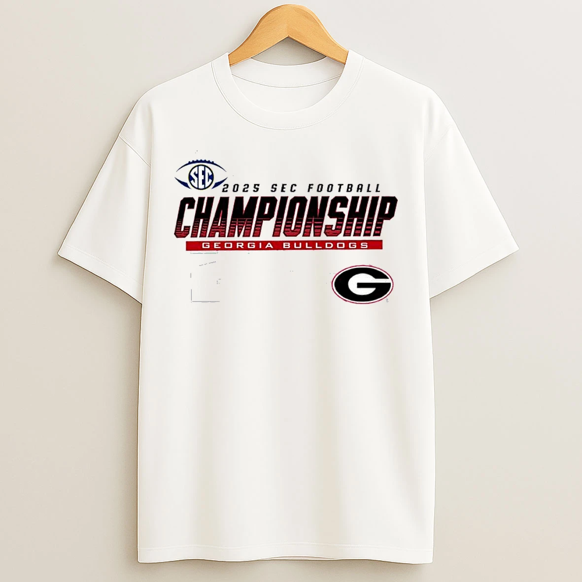 Classic Georgia Bulldogs 2025 Sec Football Championship Bound T Shirts