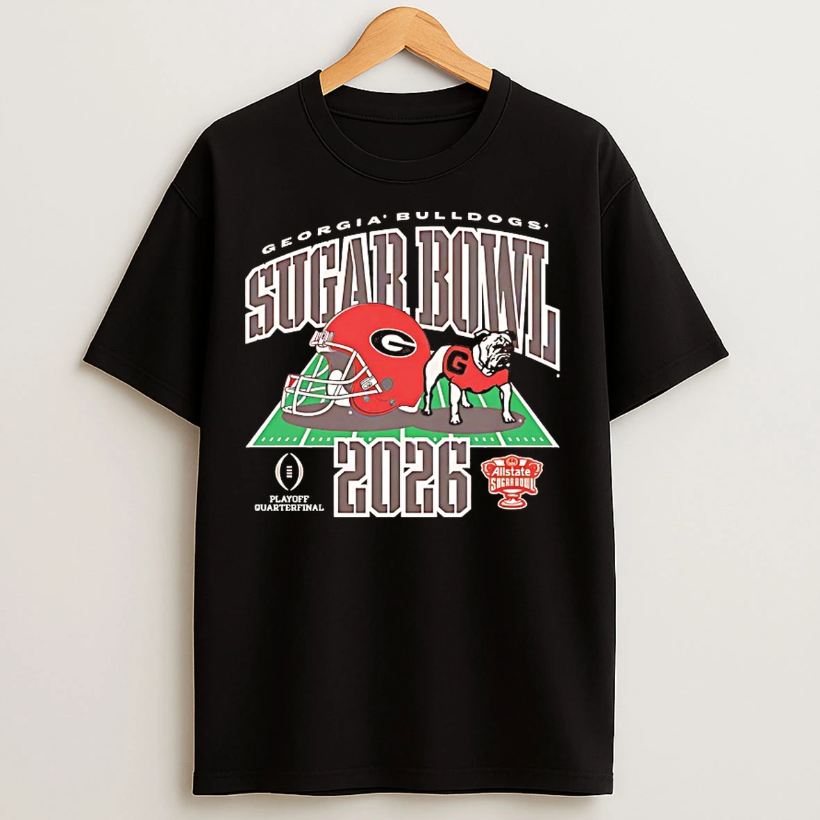 Classic Georgia Bulldogs 2026 Sugar Bowl T Shirts
